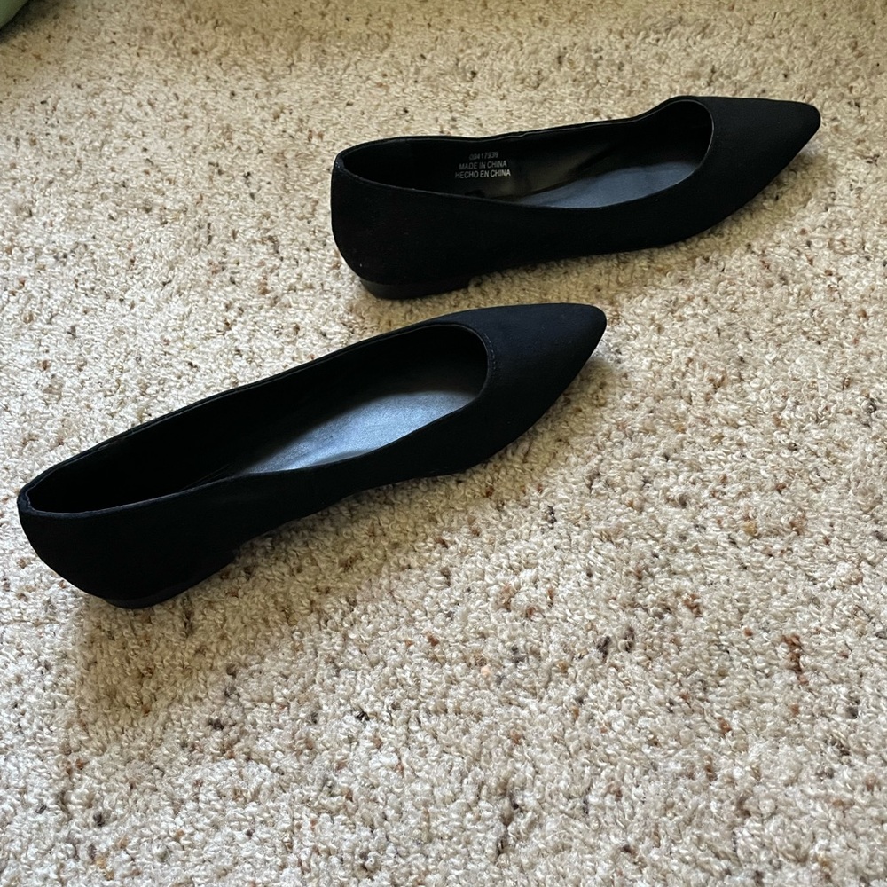 Black flats